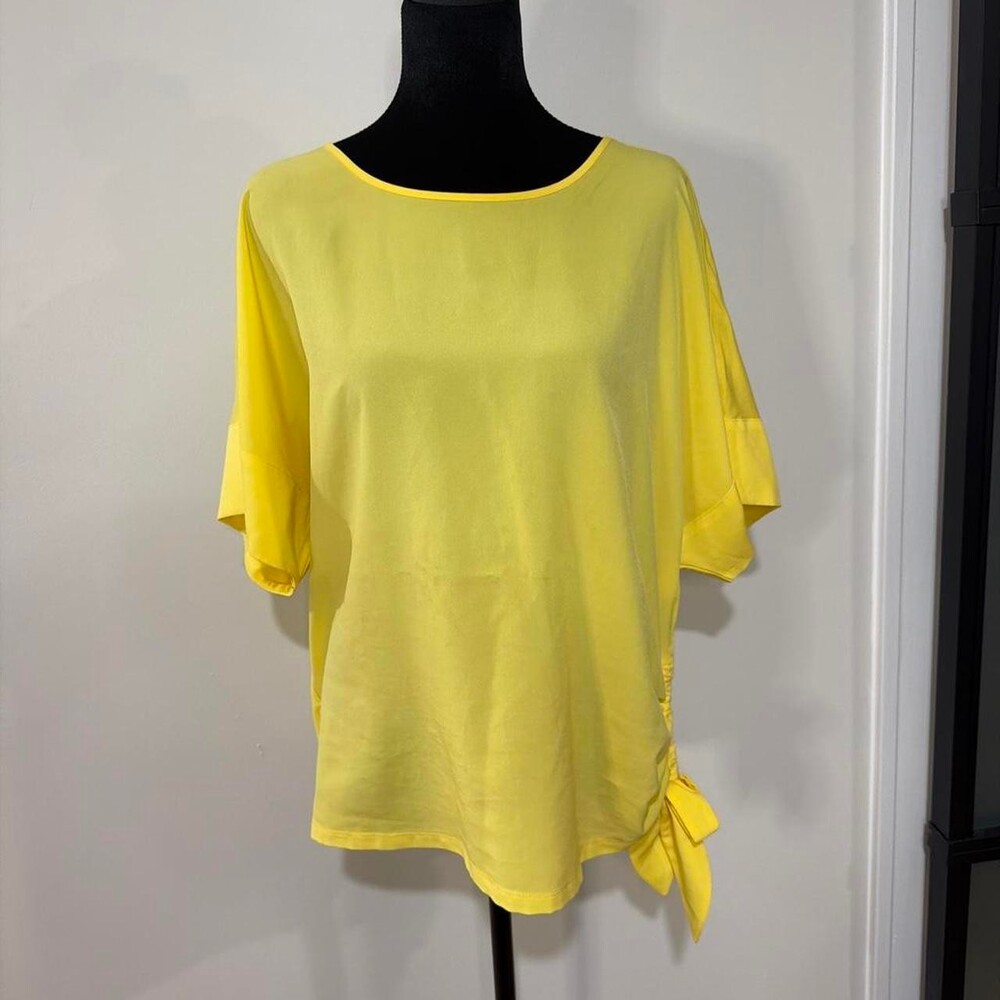 Marc New York Women's Yellow Crop-top